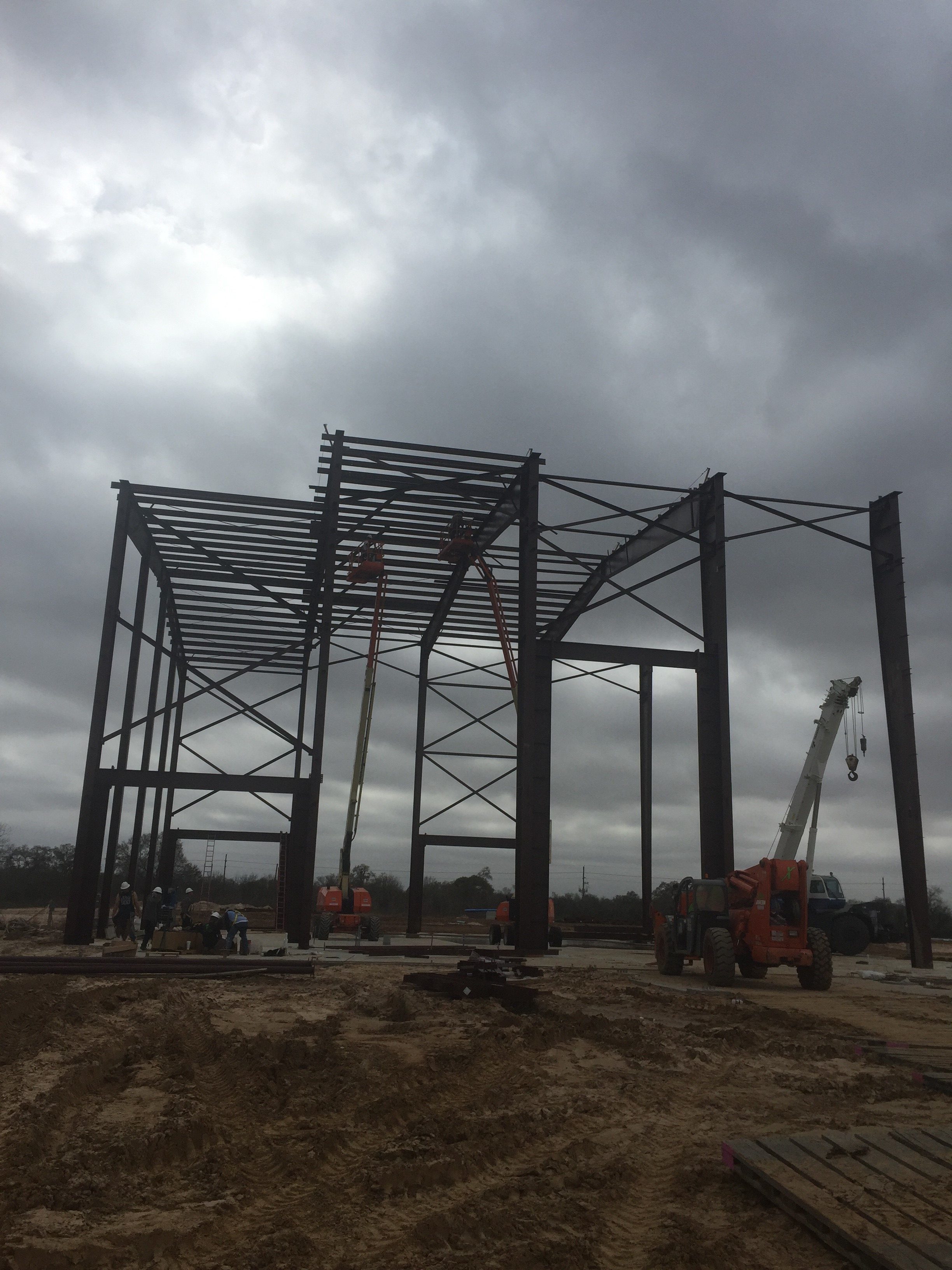 ongoing construction for inSPIRE Cypress in Texas