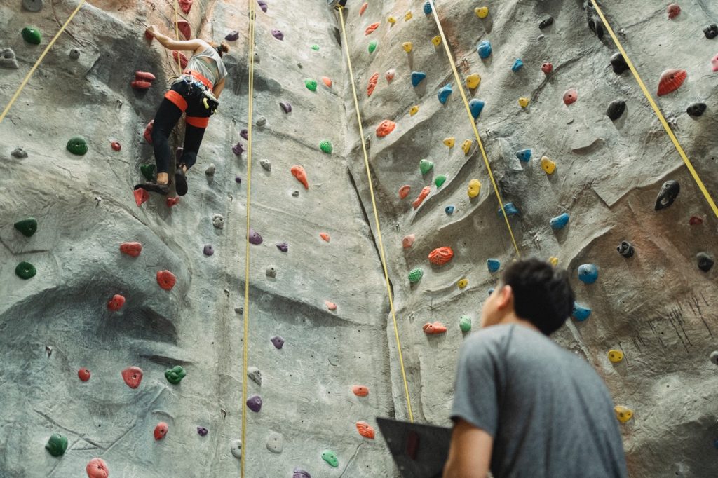 Types of Gym Climbing: Top Rope - inSPIRE Rock Indoor Climbing