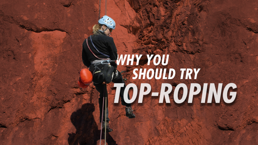 Why you should try top roping header